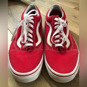 Vans Old School Red Mens